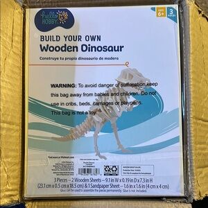 Wooden Dinosaur Kit - 4 sets